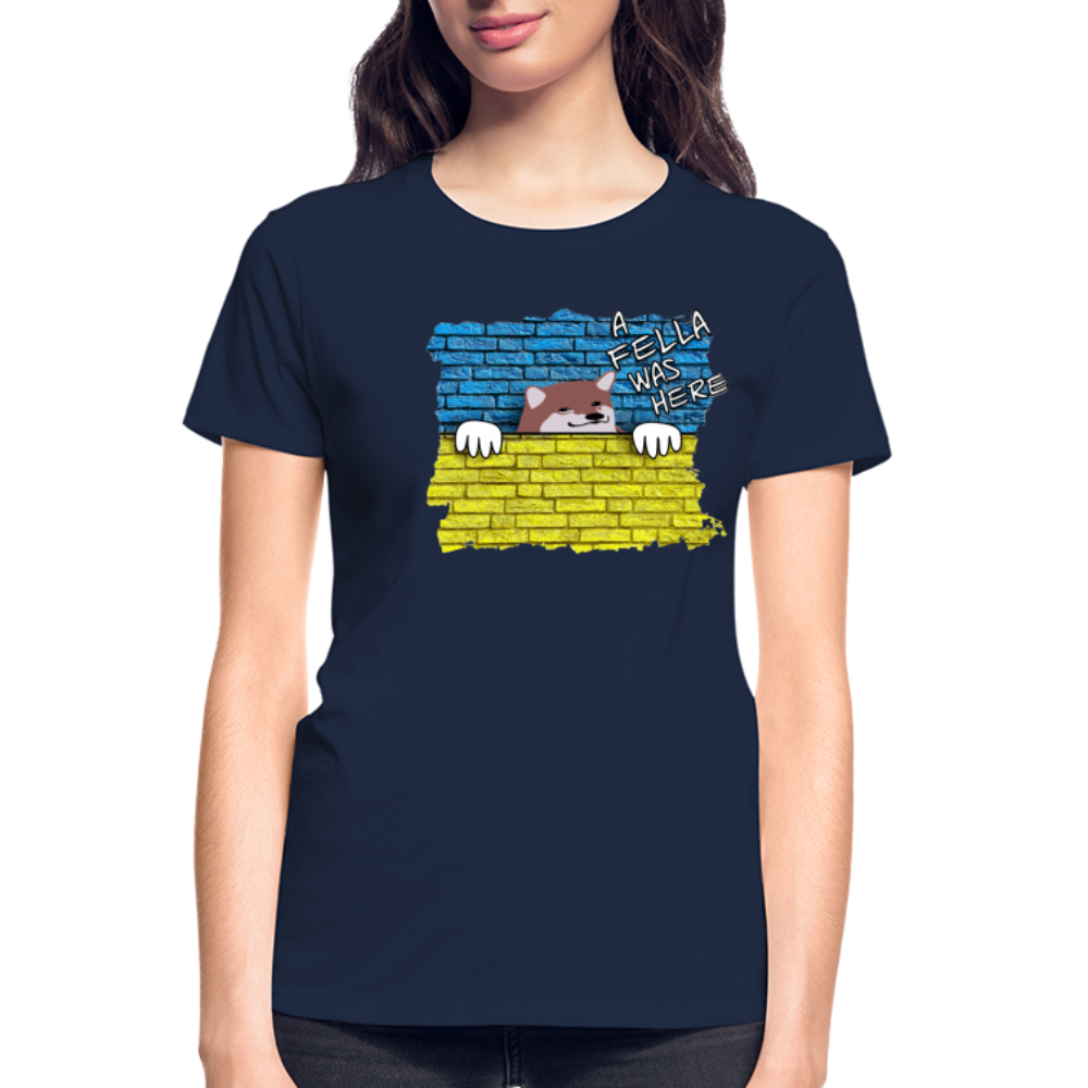 Gildan Ultra Cotton Ladies T-Shirt - navy