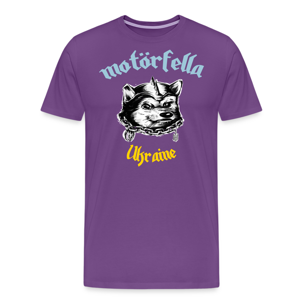 Motorfella Men's Premium T-Shirt - purple