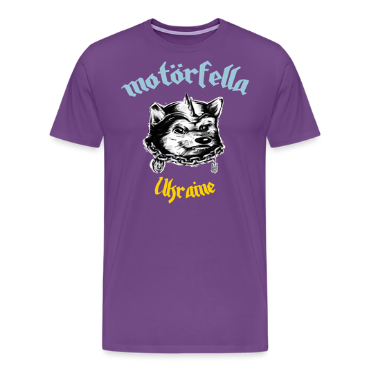 Motorfella Men's Premium T-Shirt - purple