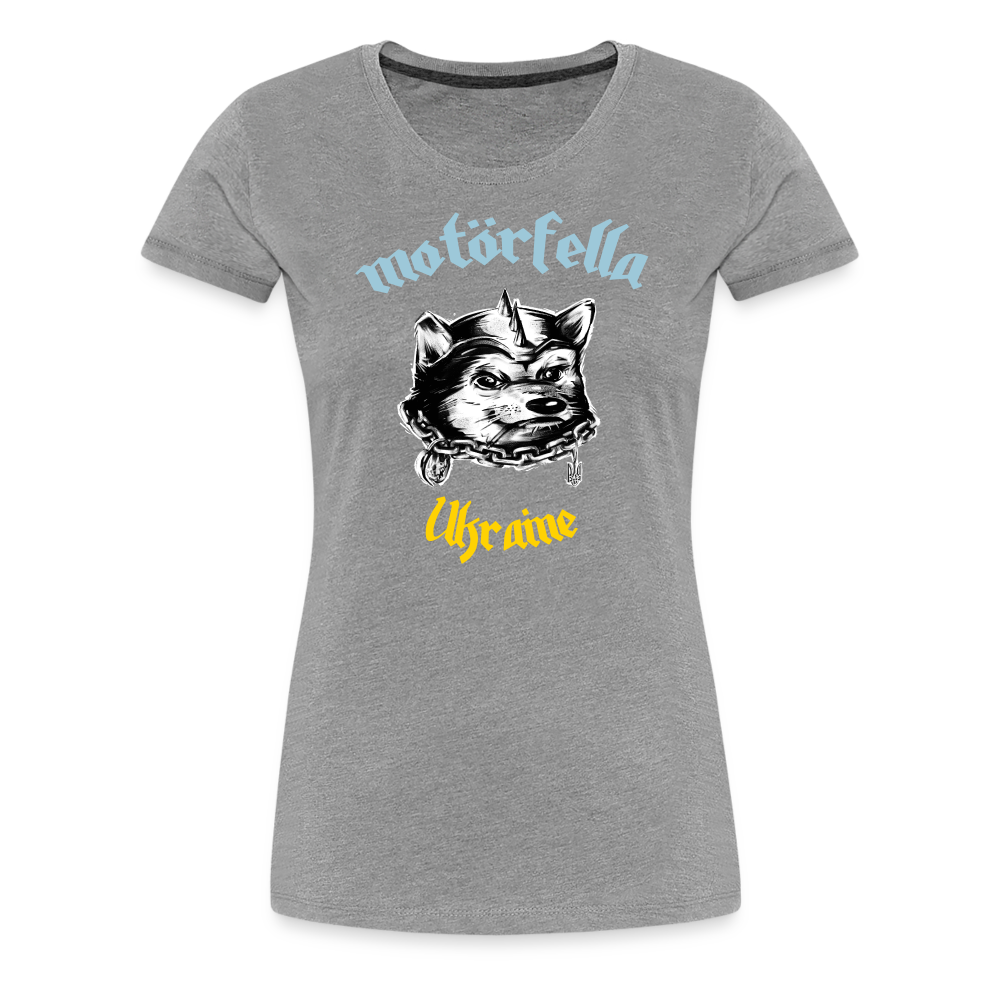 Motorfella Women’s Premium T-Shirt - heather gray