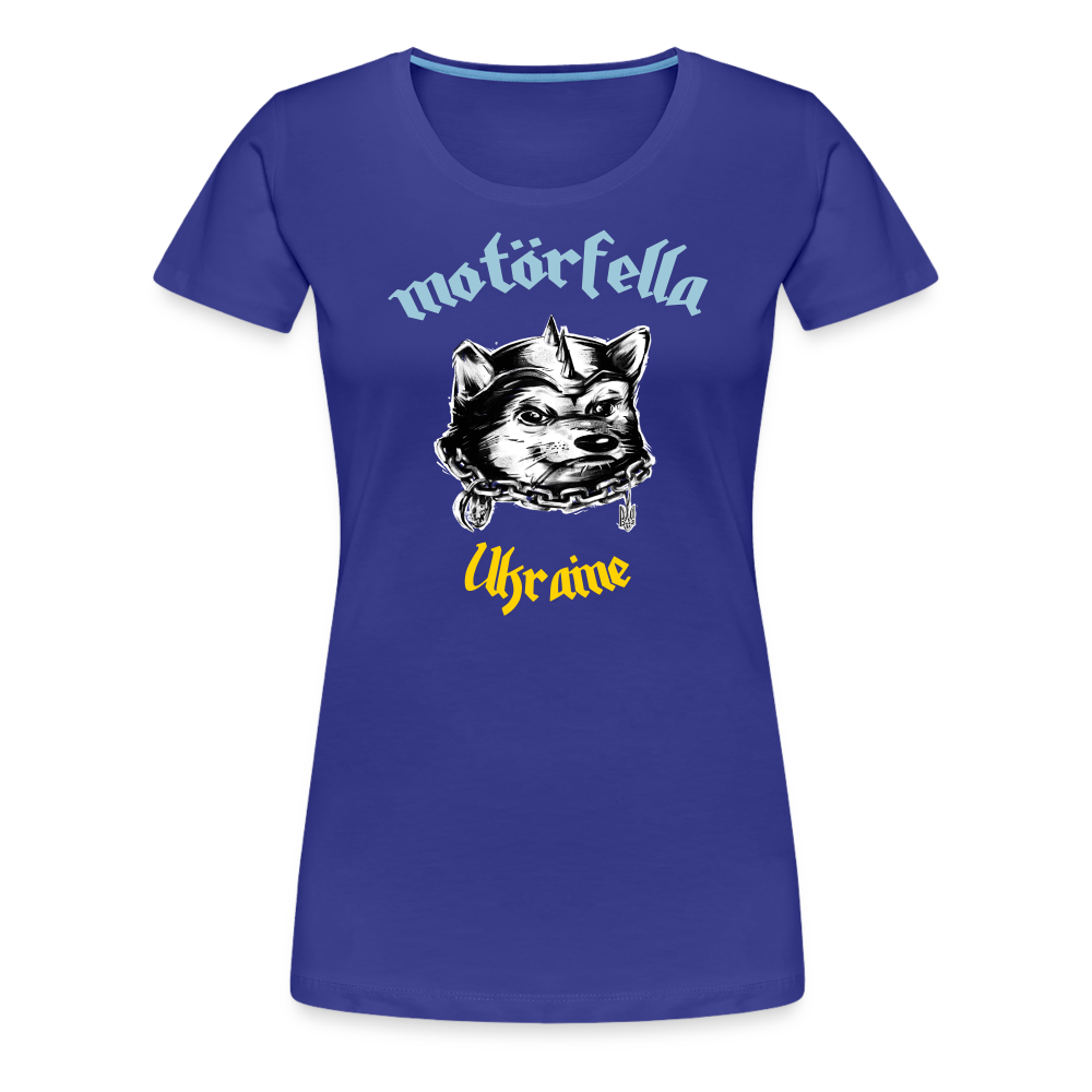 Motorfella Women’s Premium T-Shirt - royal blue