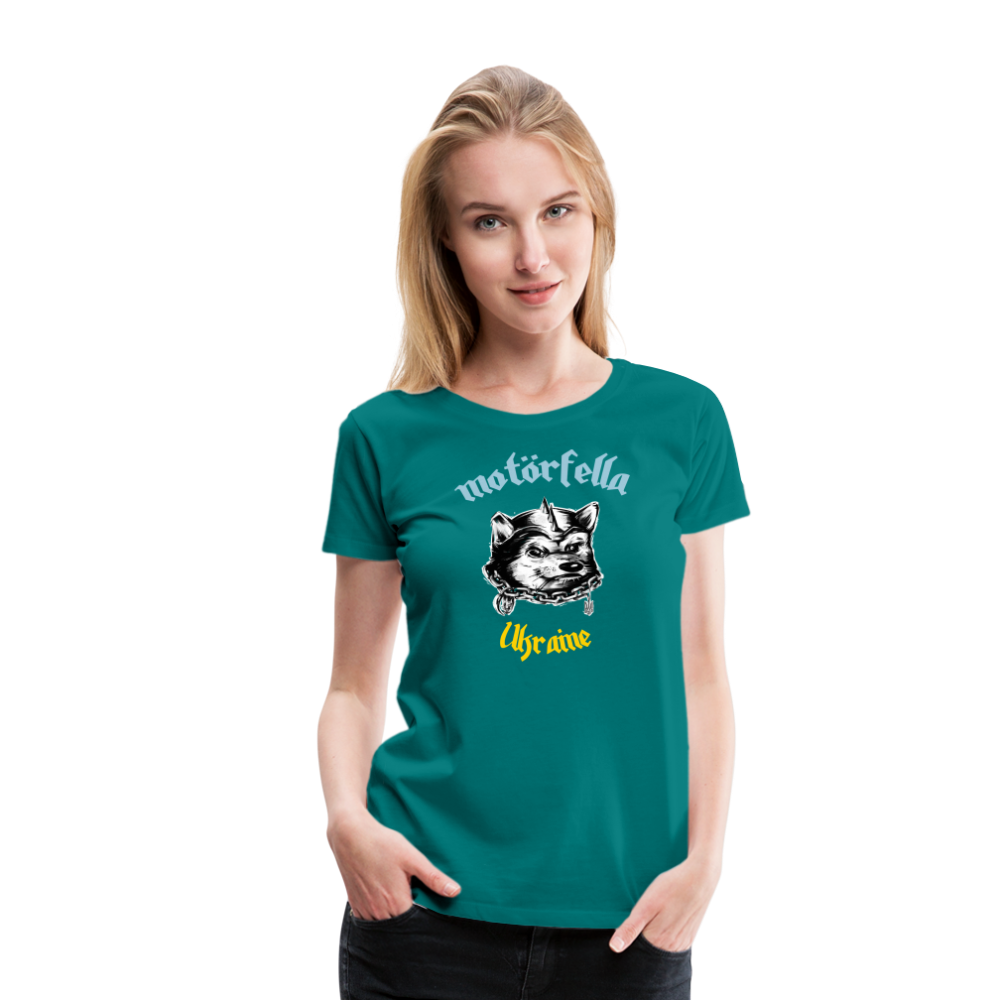 Motorfella Women’s Premium T-Shirt - teal