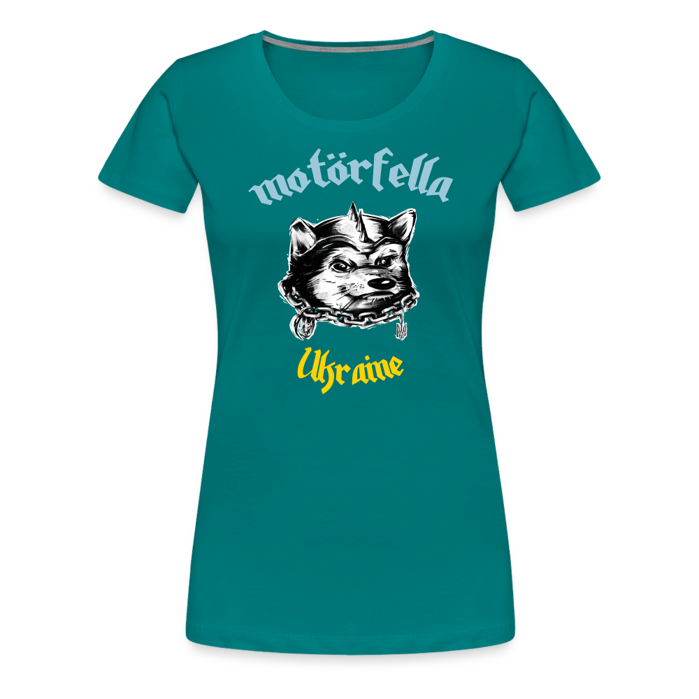 Motorfella Women’s Premium T-Shirt - teal