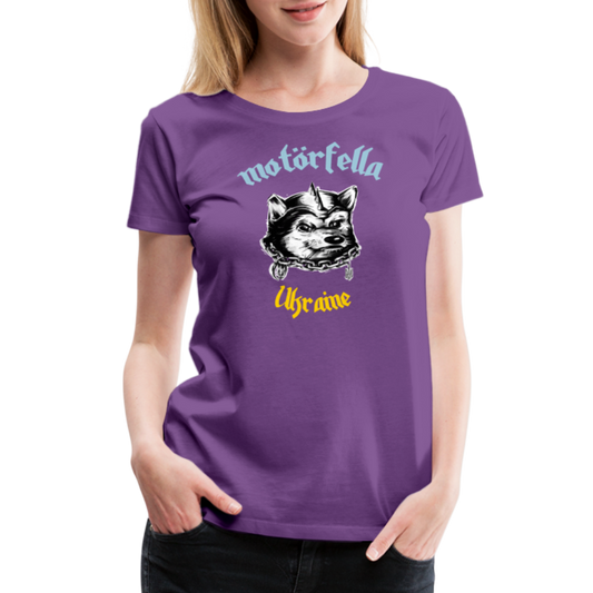Motorfella Women’s Premium T-Shirt - purple