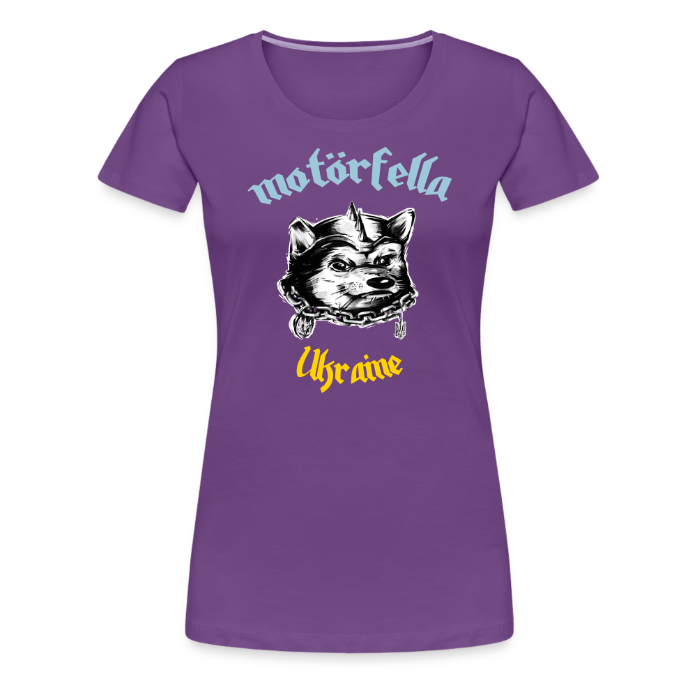 Motorfella Women’s Premium T-Shirt - purple