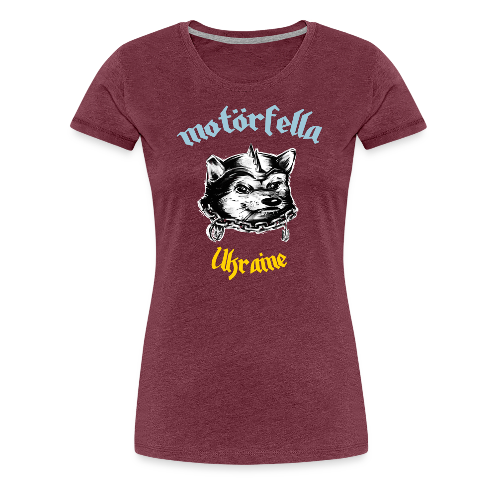 Motorfella Women’s Premium T-Shirt - heather burgundy