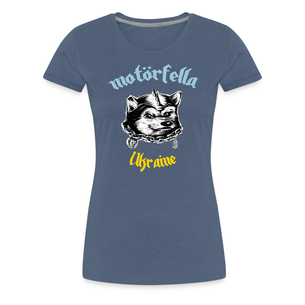 Motorfella Women’s Premium T-Shirt - heather blue