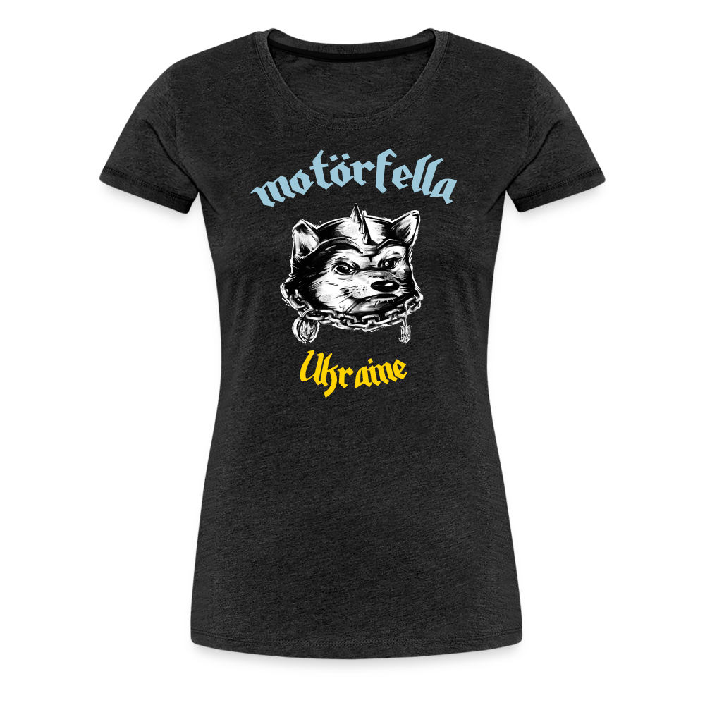 Motorfella Women’s Premium T-Shirt - charcoal grey