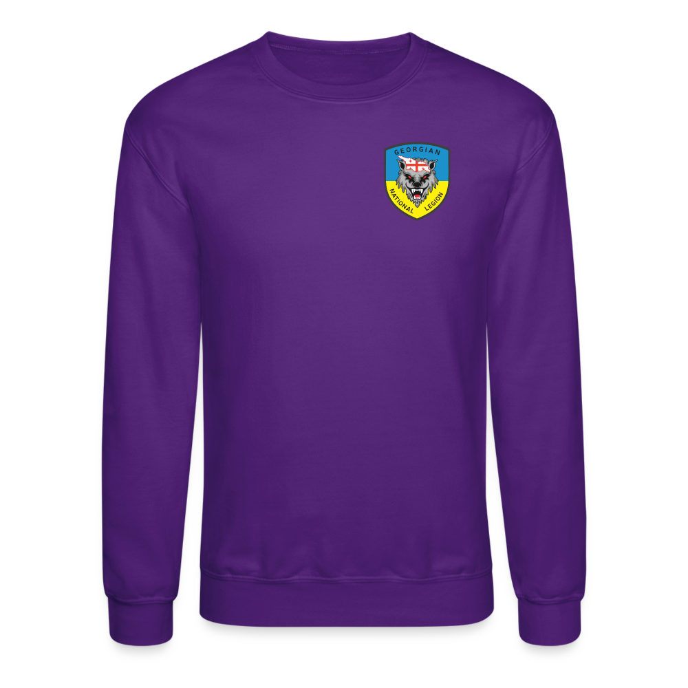 Georgian Legion Crewneck Sweatshirt - purple