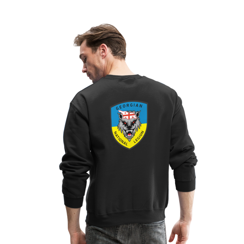 Georgian Legion Crewneck Sweatshirt - black