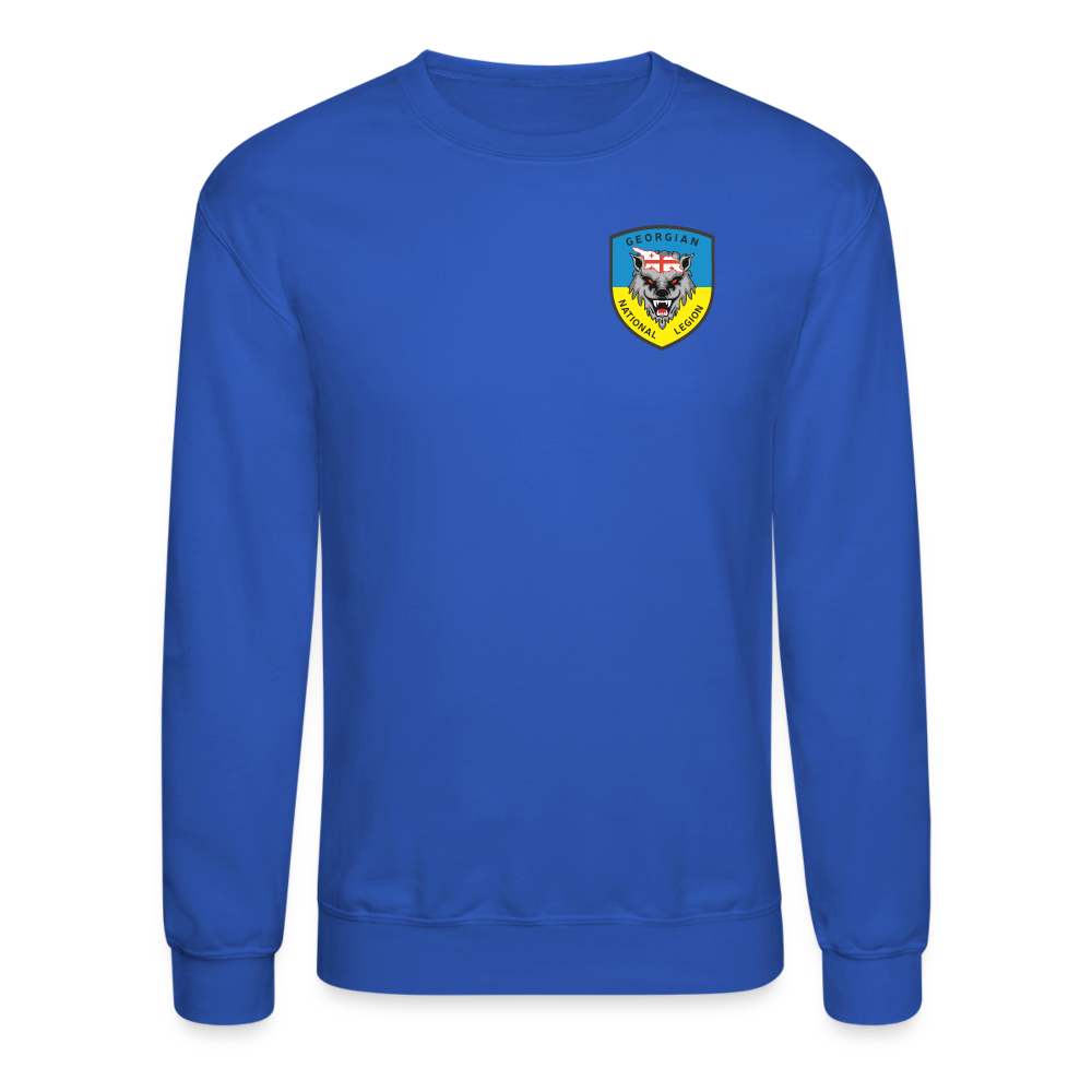 Georgian Legion Crewneck Sweatshirt - royal blue