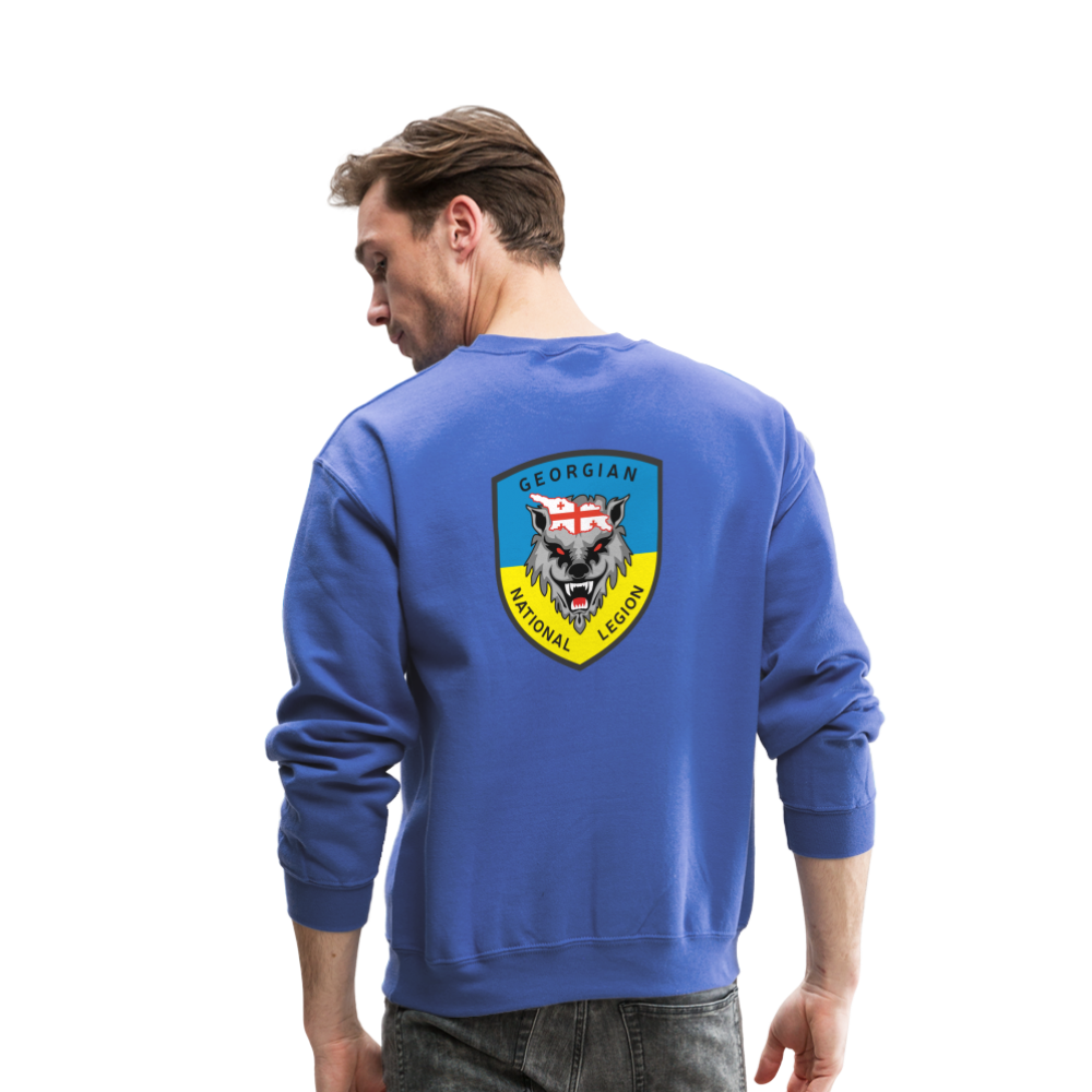 Georgian Legion Crewneck Sweatshirt - royal blue