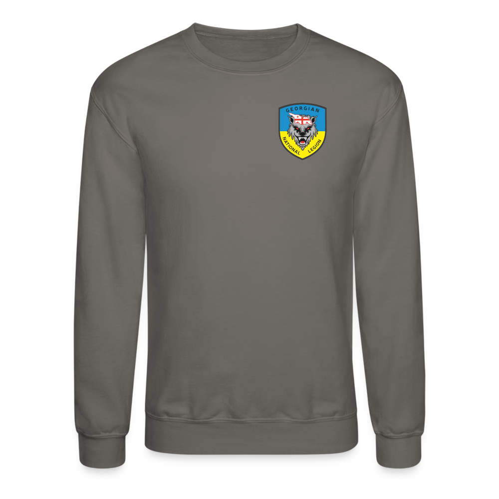 Georgian Legion Crewneck Sweatshirt - asphalt gray