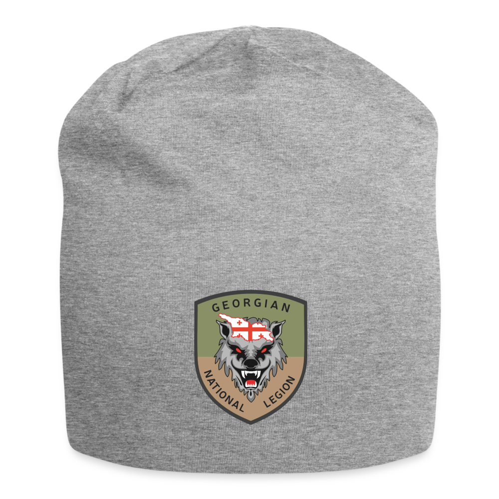 Georgian Legion (subdued) Jersey Beanie - heather gray