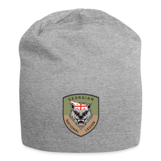 Georgian Legion (subdued) Jersey Beanie - heather gray