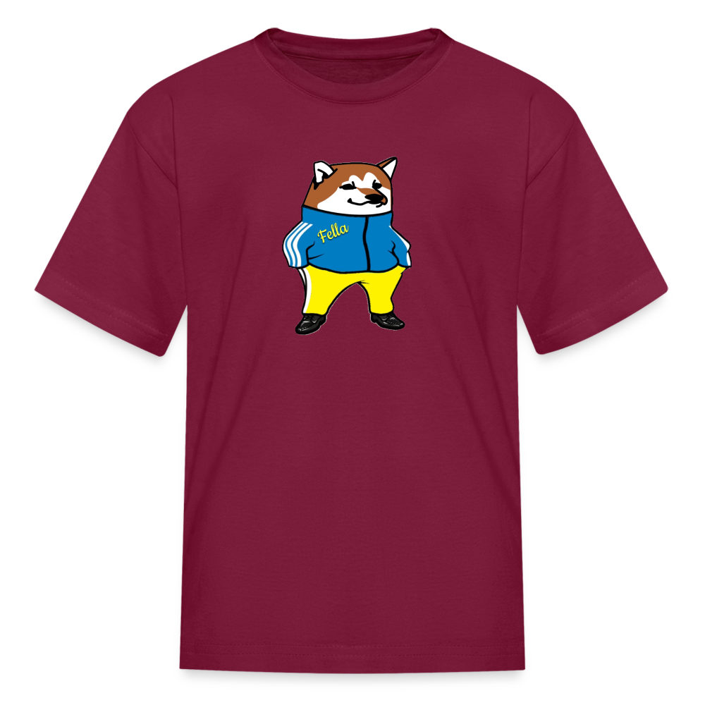 "OG Fella" Kids' T-Shirt - burgundy