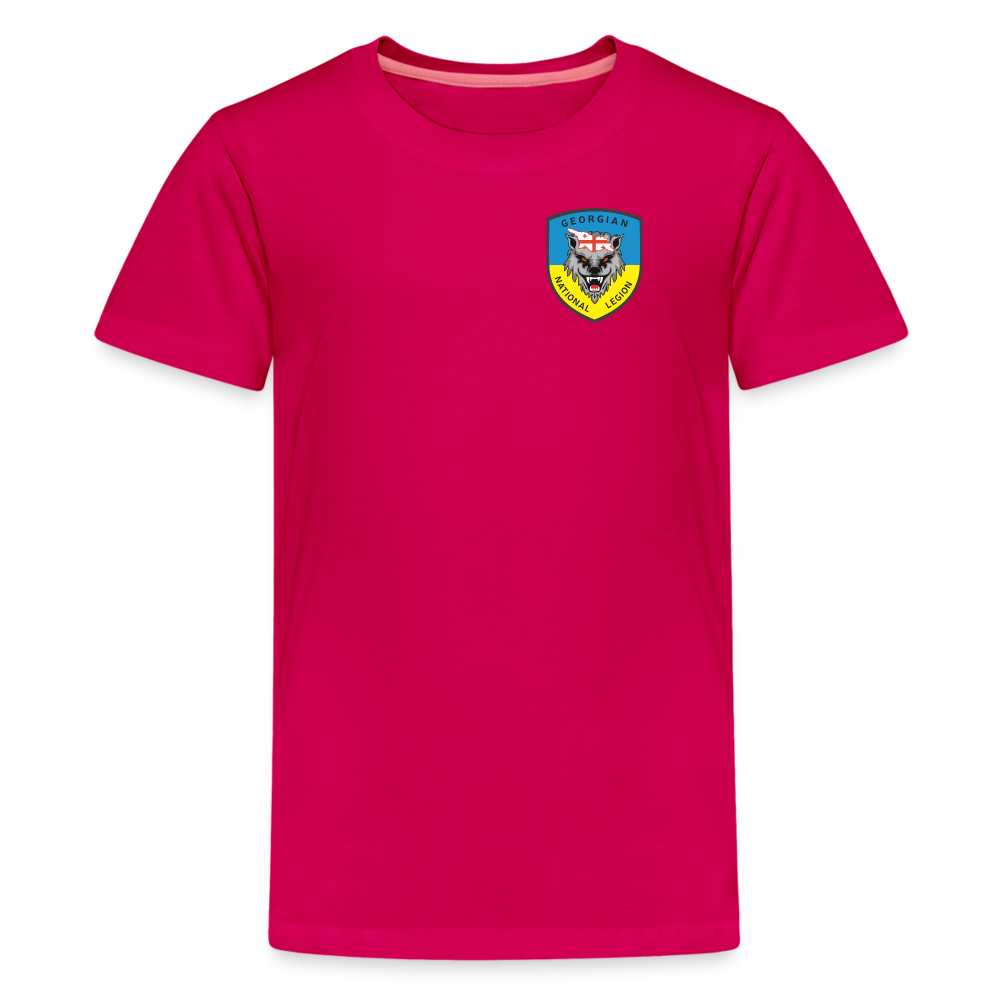 Georgian Legion Kids' Premium T-Shirt - dark pink