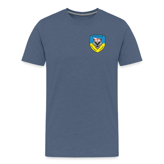 Georgian Legion Kids' Premium T-Shirt - heather blue