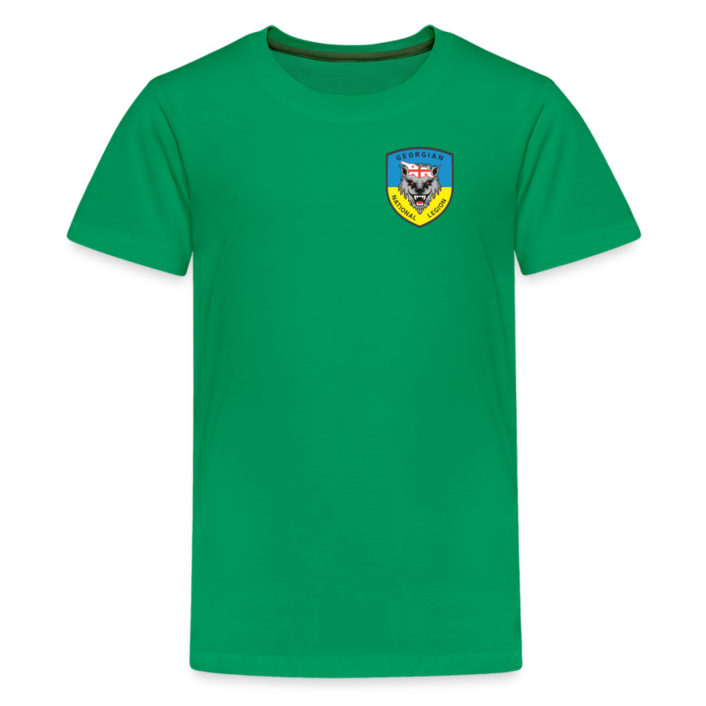 Georgian Legion Kids' Premium T-Shirt - kelly green