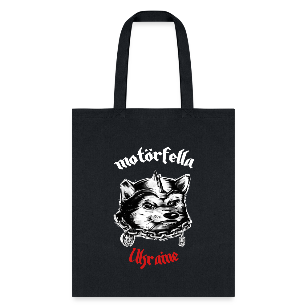 "Motorfella" Tote Bag - black