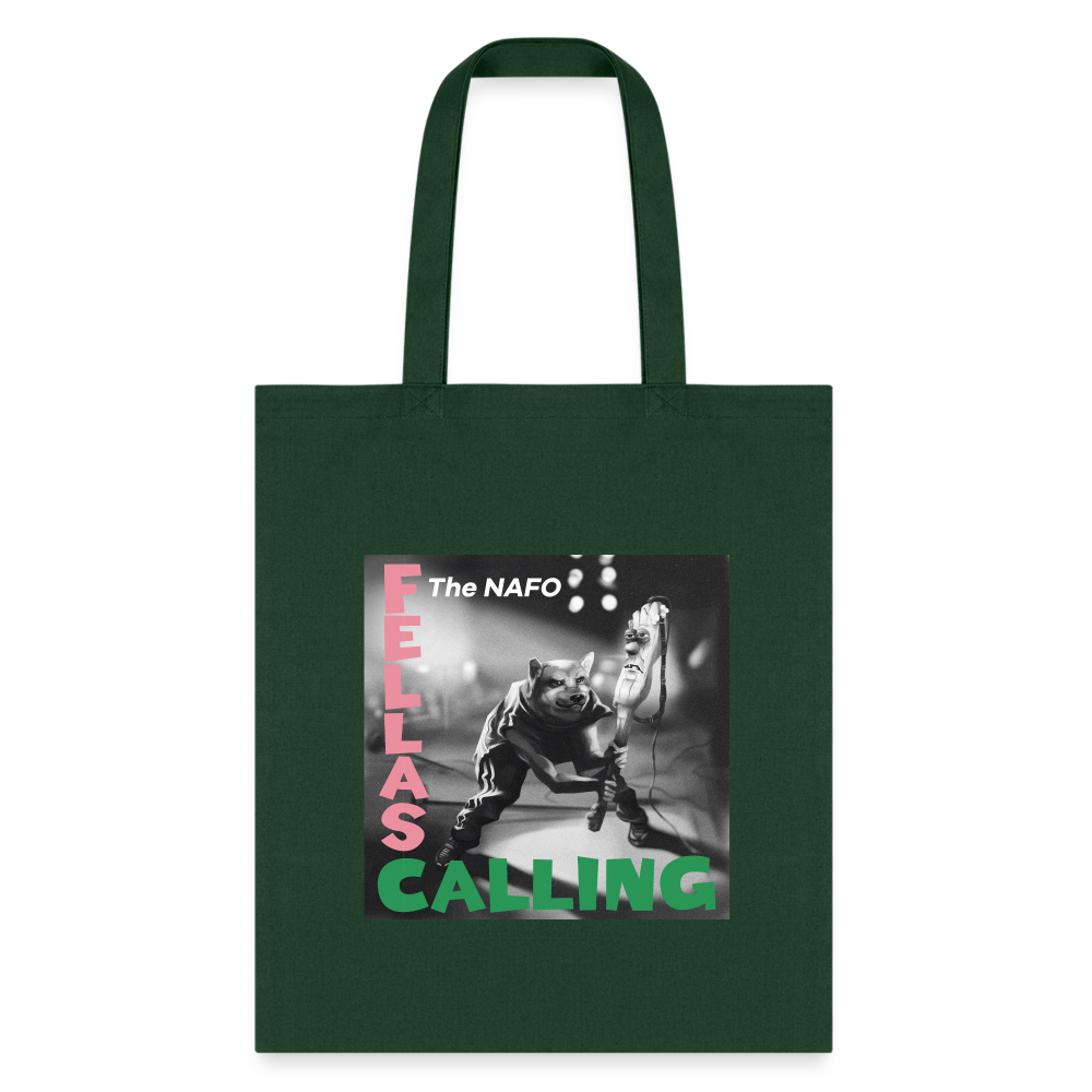 Fellas Calling Tote Bag - forest green