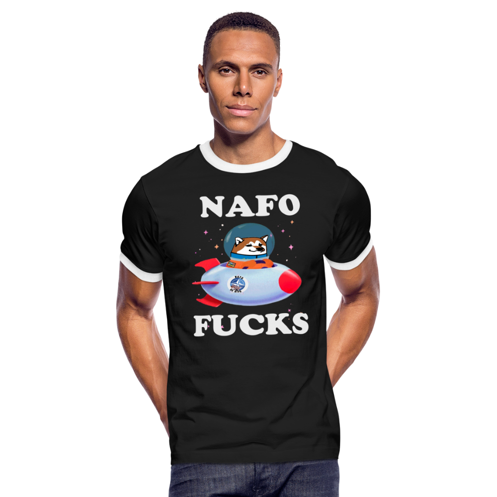 NAFO F**KS Men's Ringer T-Shirt – Legion of Fellas